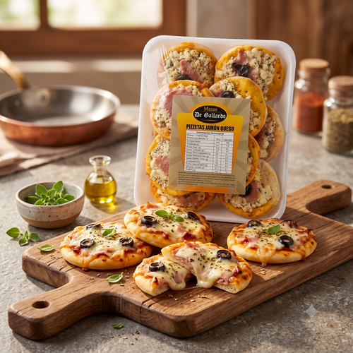 Pizzetas Rellenas De Gallardo - 10 Unidades (Jamón Queso / Salame Queso)
