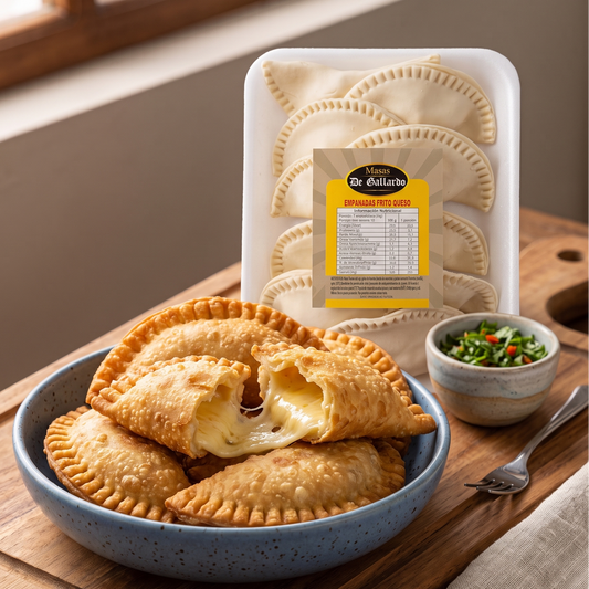 Empanaditas Para Freír De Gallardo - 10 Unidades (Queso / Camarón Queso)
