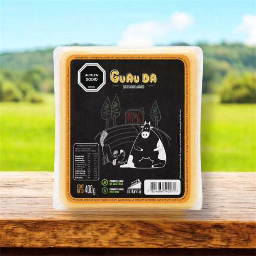 Queso Gauda Laminado Guau Da 400g