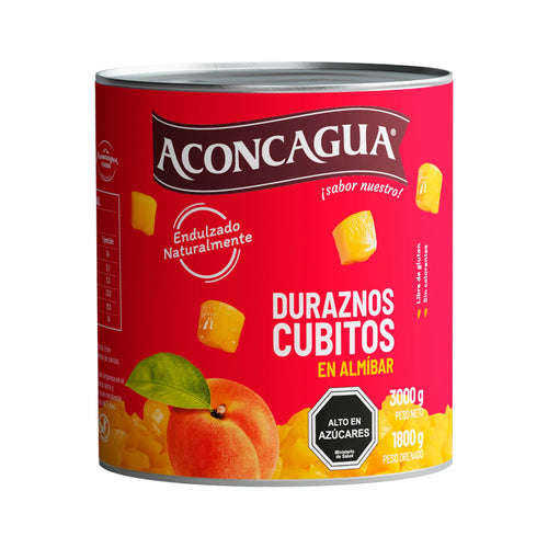 Duraznos Aconcagua 3KG (Mitades / Cubitos)