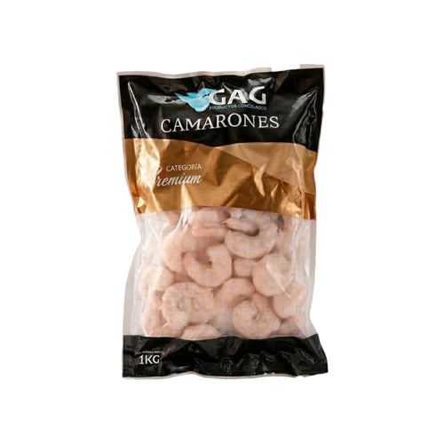 Camarón Cocido GAG 1KG (100/200)