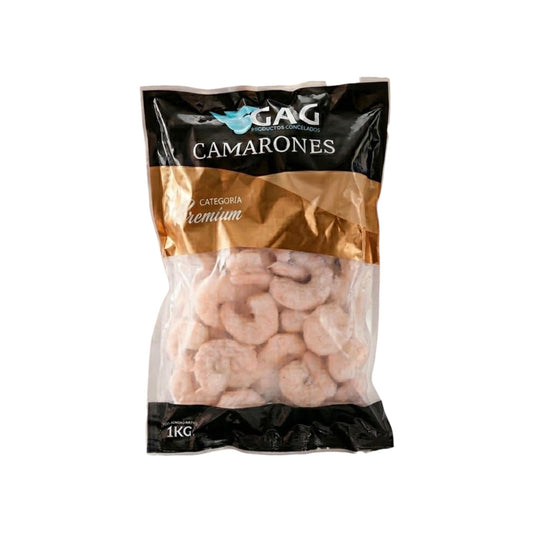 Camarón Cocido GAG 1KG (100/200)