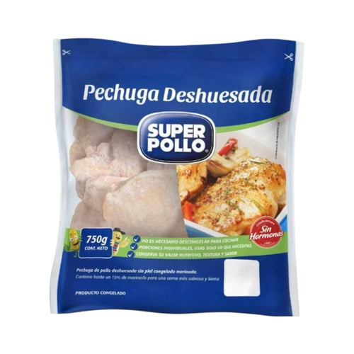 Pechuga Deshuesada Super Pollo 750g
