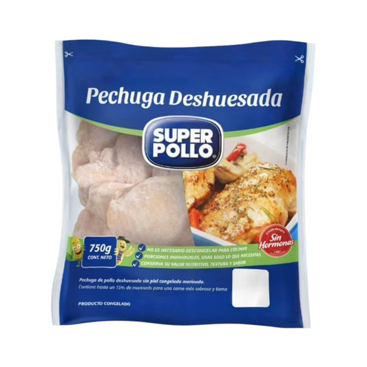 Pechuga Deshuesada Super Pollo 750g
