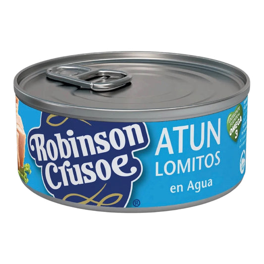 Atún Lomitos Robinson Crusoe 140g (Agua / Aceite)