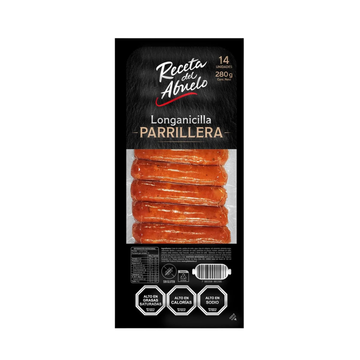 Longanicilla Parrillera Receta Del Abuelo 280g