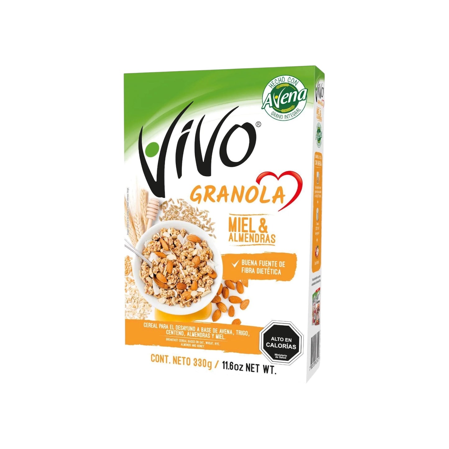 Granola Vivo 330g (Berries / Miel y Almendras)