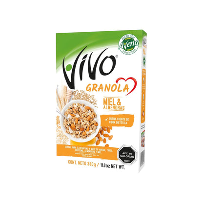 Granola Vivo 330g (Berries / Miel y Almendras)