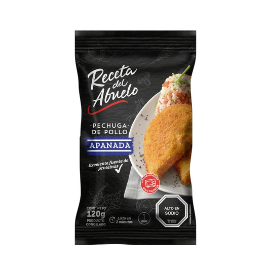 Pechuga De Pollo Apanada Receta Del Abuelo 120g