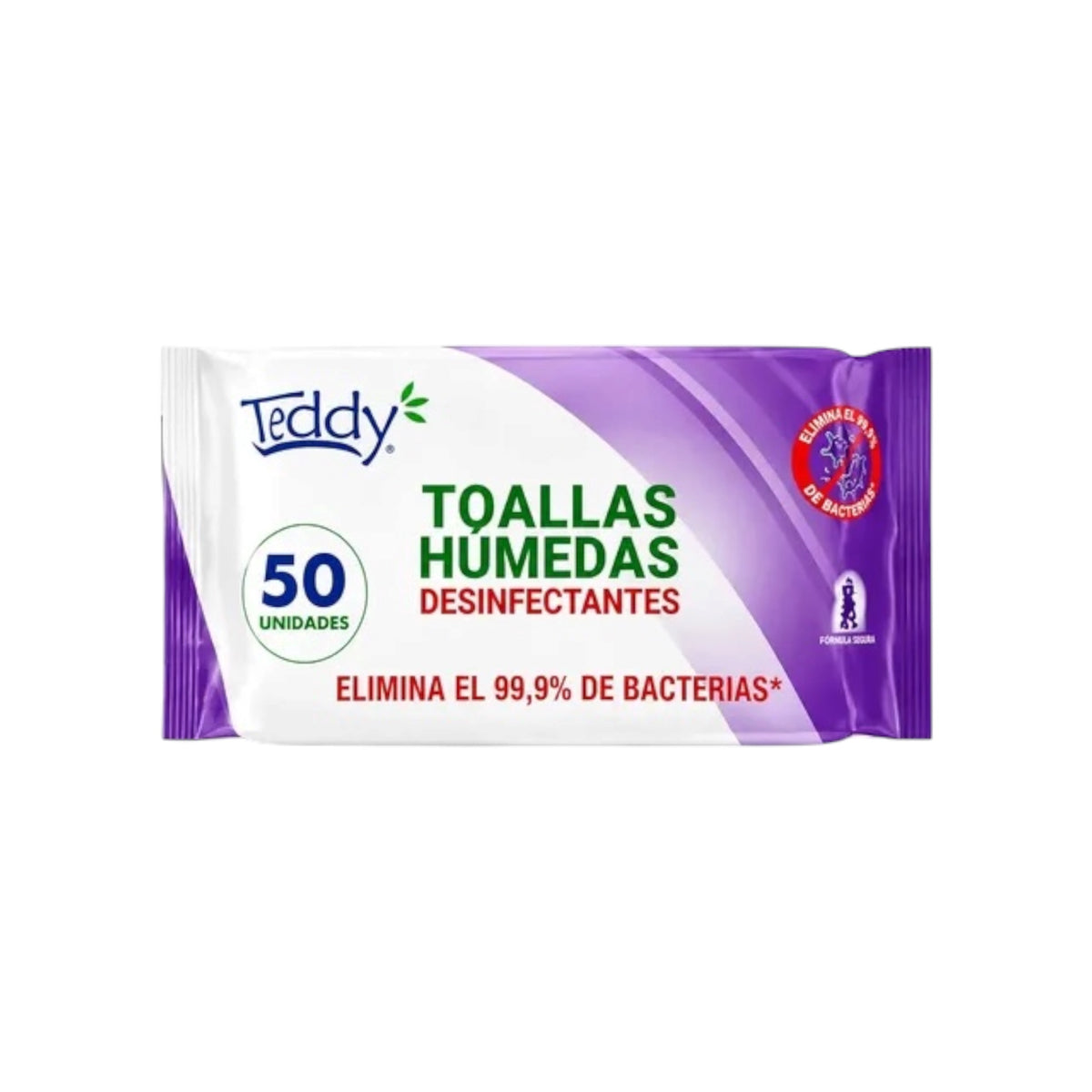 Toallitas Desinfectantes Teddy 50 Unidades