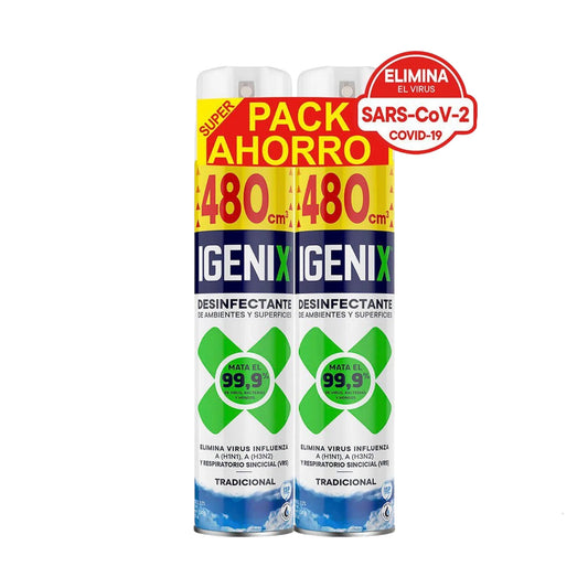 Desinfectante en Aerosol Igenix Pack 2 Unidades