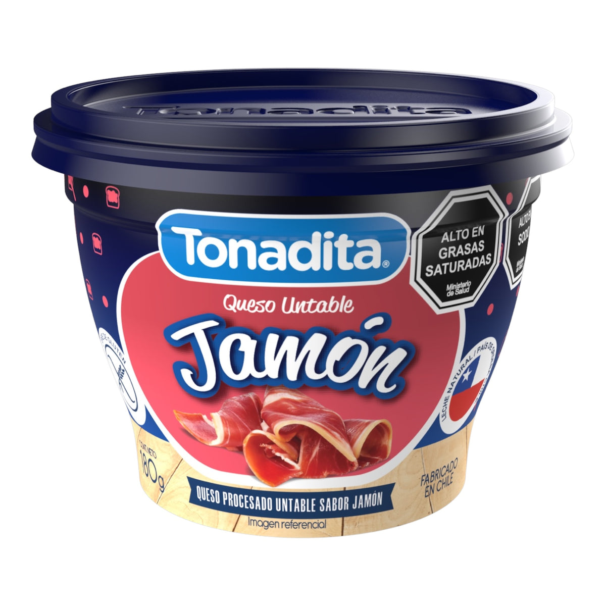 Queso Untable Tonadita 180g (Variedades)