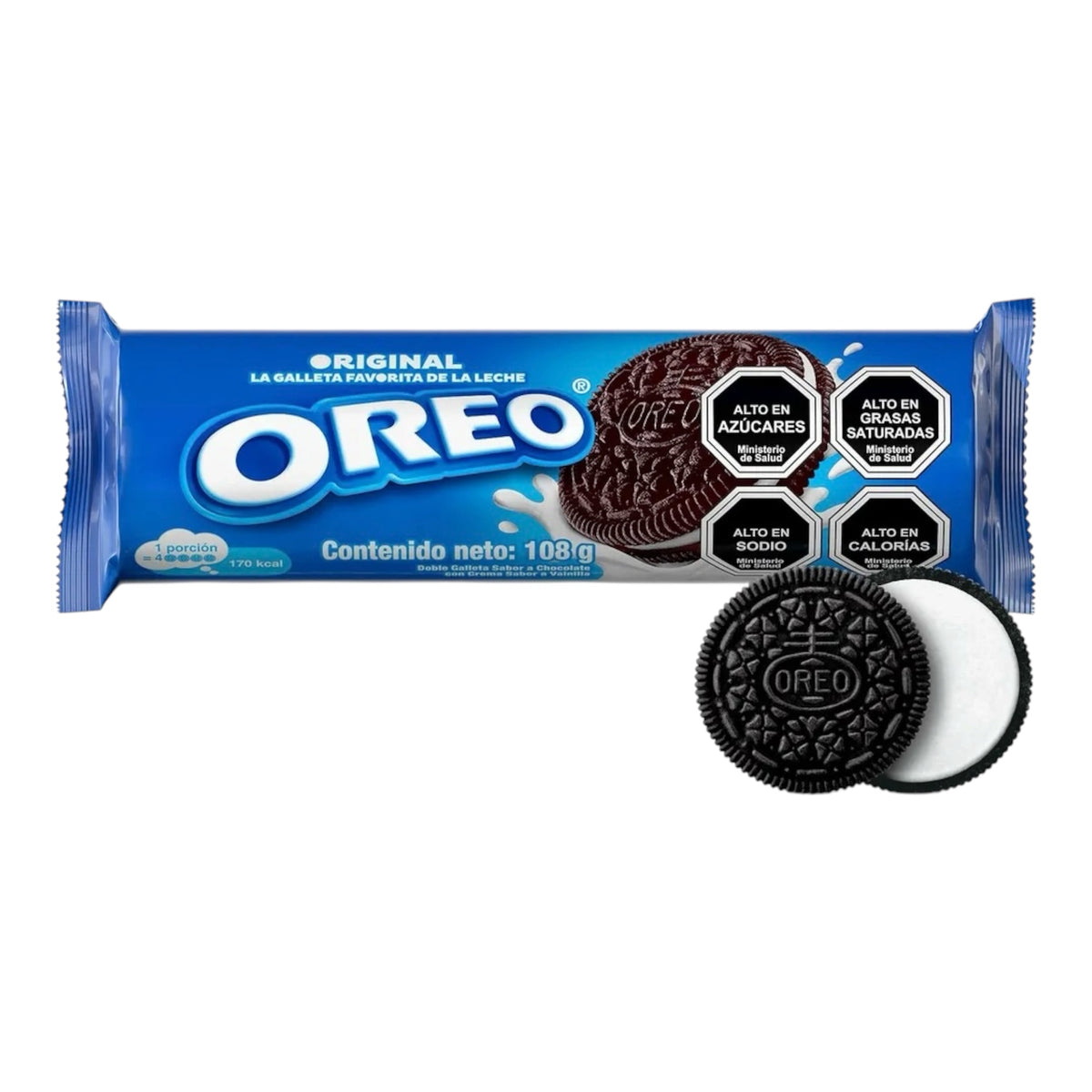 Galletas Oreo Sabor Original 108g