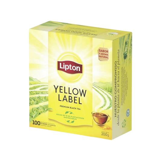 Té Lipton Yellow Label - 100 Bolsas