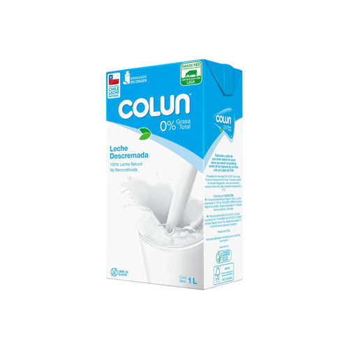 Leche Descremada Colun 1L