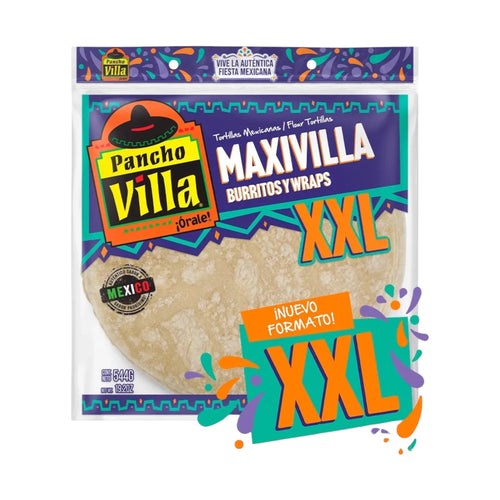 Tortillas Pancho Villa XXL - 8 Unidades