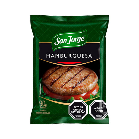 Hamburguesa de Vacuno San Jorge 90g