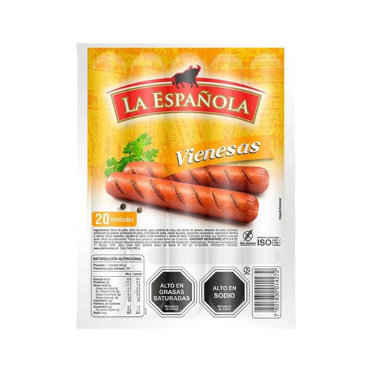 Vienesas La Española 900g (20un)
