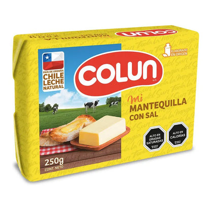 Mantequilla Colun 250g (Con Sal / Sin Sal)