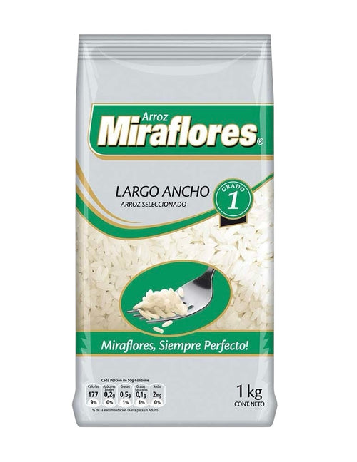 Arroz Miraflores Grado 1 1KG
