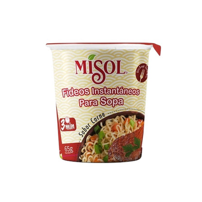 Sopa Instantánea Misol 64g (Carne y Pollo)
