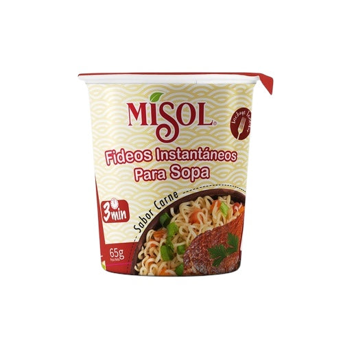 Sopa Instantánea Misol 64g (Carne y Pollo)