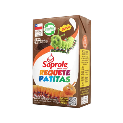 Leche Soprole Sabores 1L (Chocolate y Frutilla)