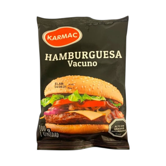 Hamburguesa de Vacuno Karmac 100g