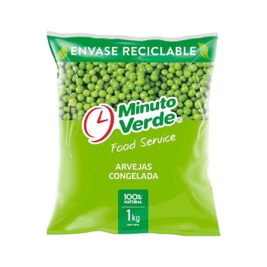 Arvejas Minuto Verde 1KG