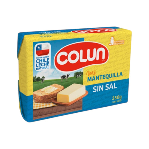 Mantequilla Colun Sin Sal 250g