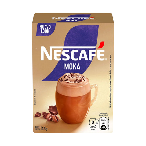 Café Instantáneo Nescafé Sabores - Pack 8 Unidades