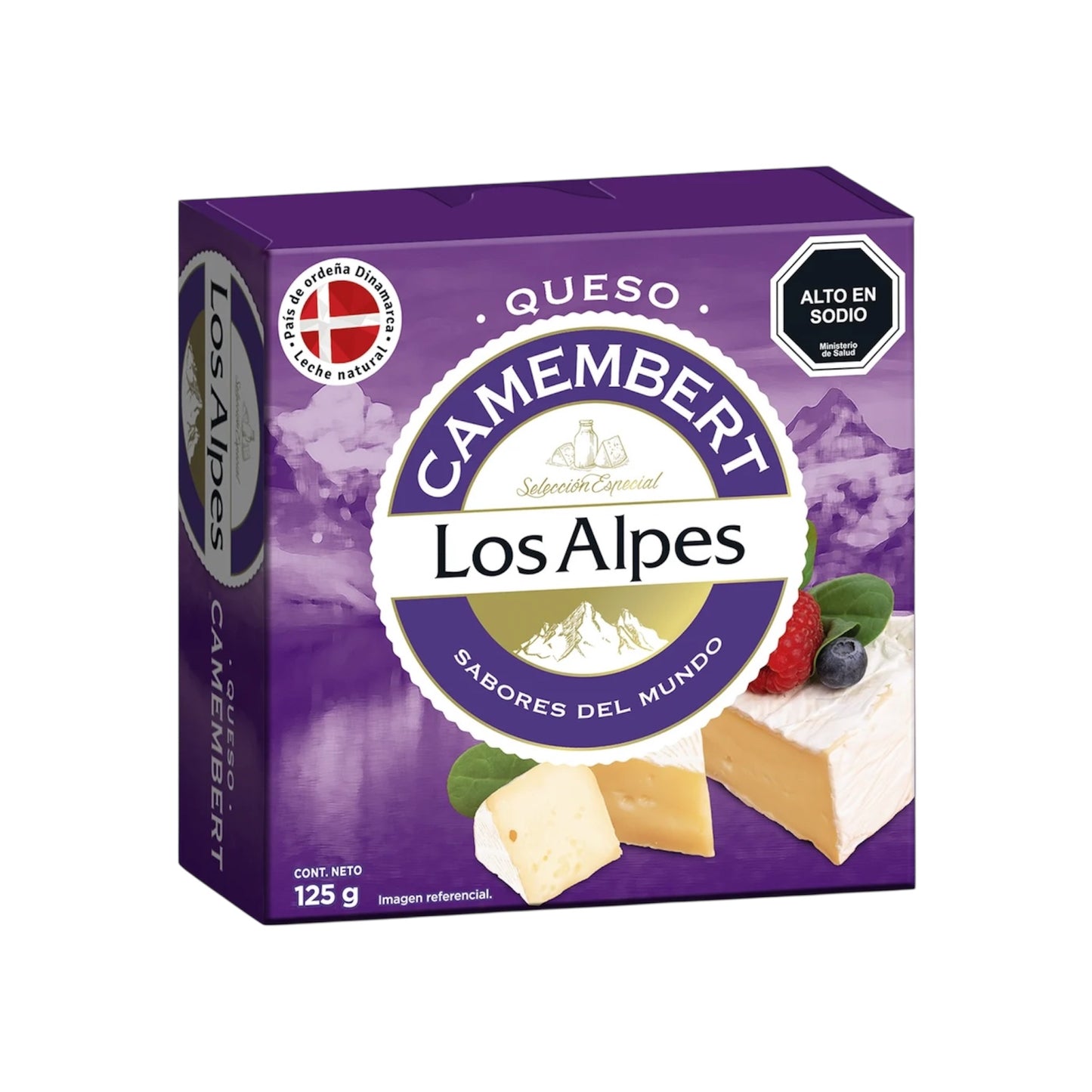 Queso Camembert Los Alpes 125g