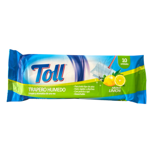 Trapero Húmedo Toll (10 Unidades)