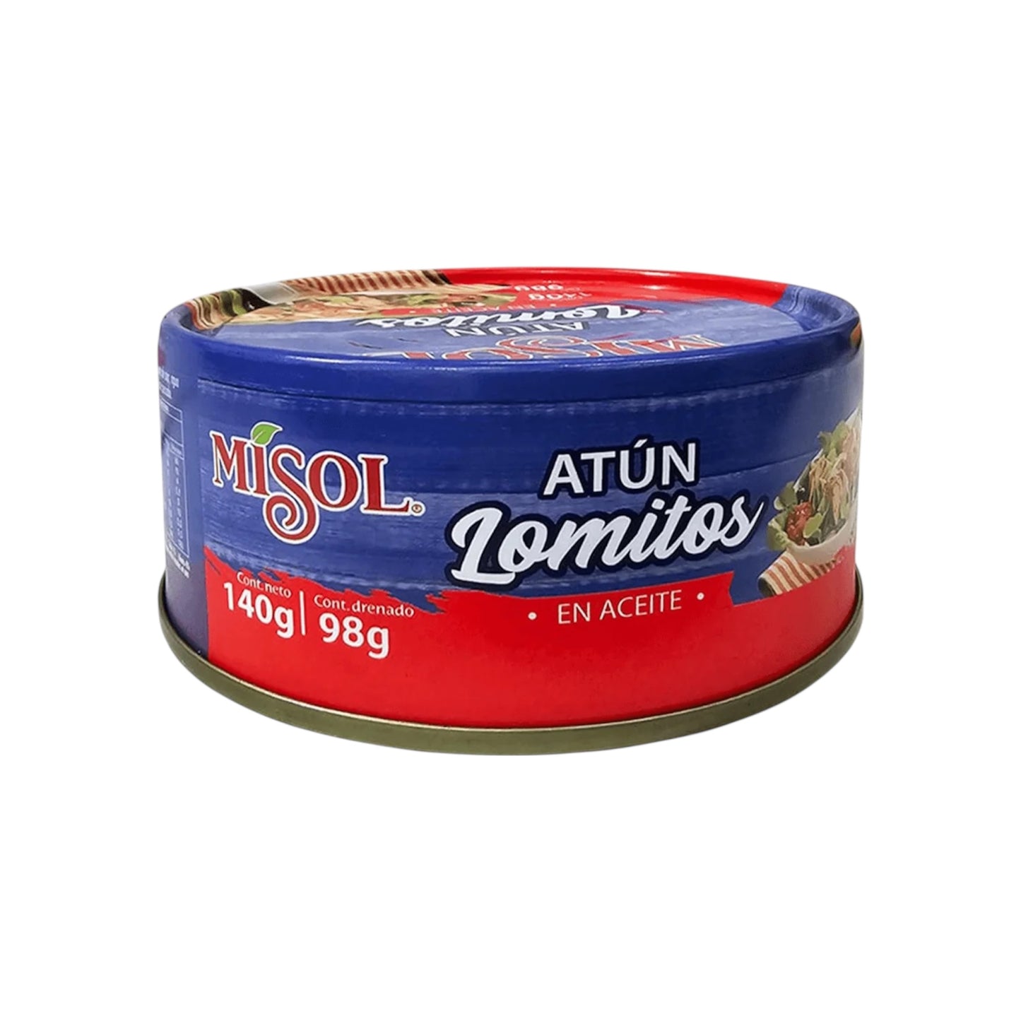 Atún Lomitos Misol 140g (Agua / Aceite)