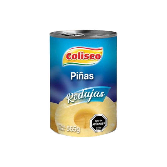 Piñas Rodajas Coliseo 565g