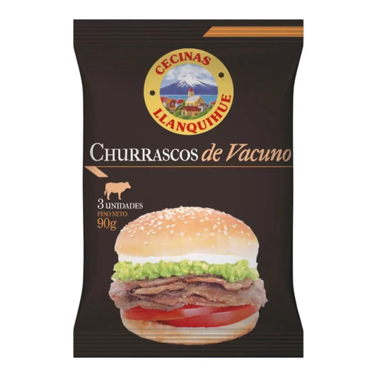 Churrasco de Vacuno Llanquihue 90g