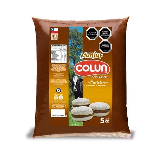 Manjar Colun Patelero 5kg