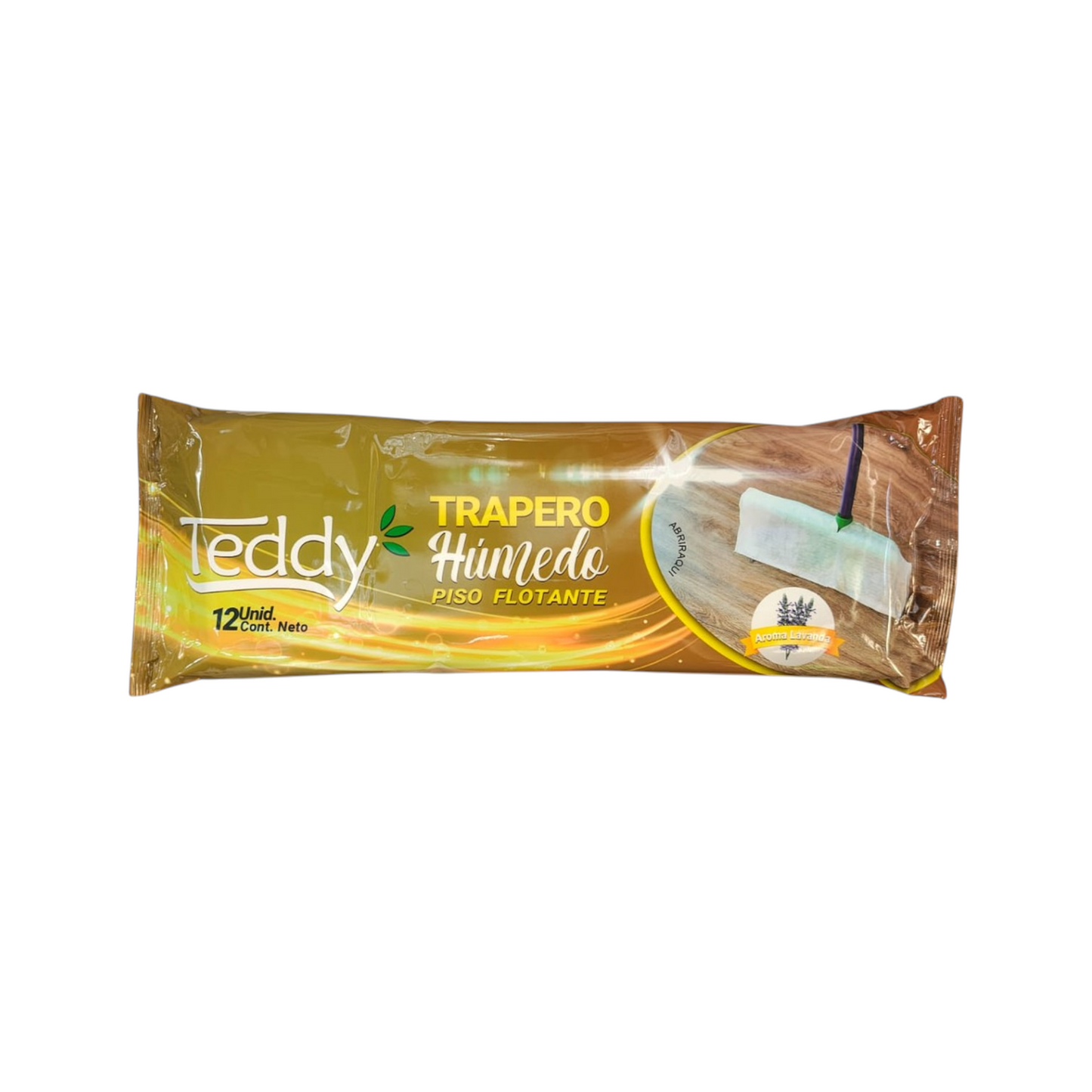 Traperos Húmedos Teddy (12 Unidades)
