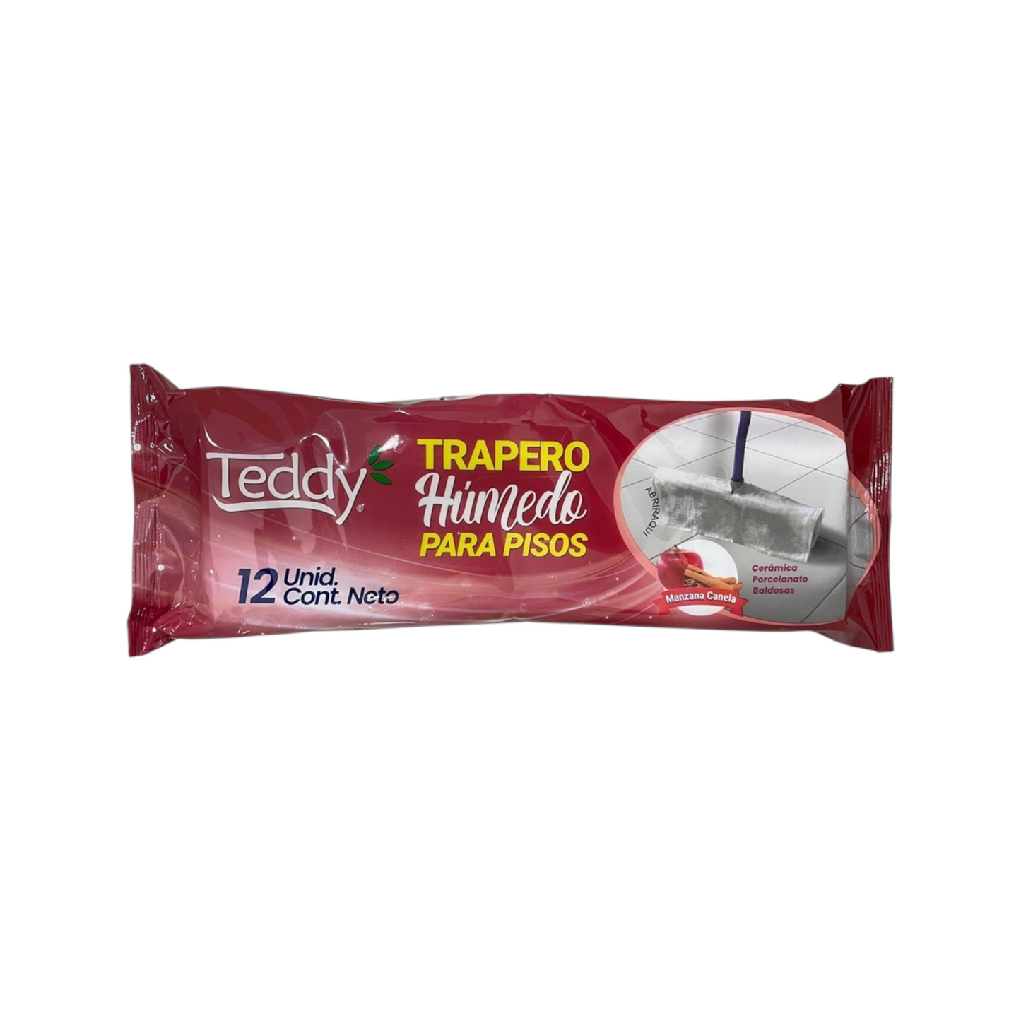 Traperos Húmedos Teddy (12 Unidades)